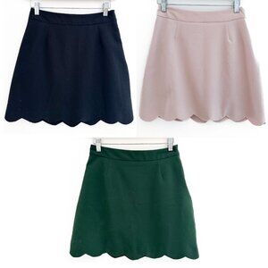 BUNDLE OF 3 - ASOS Scallop Skirts - Office / Professional Wear - Size 4 (Small)